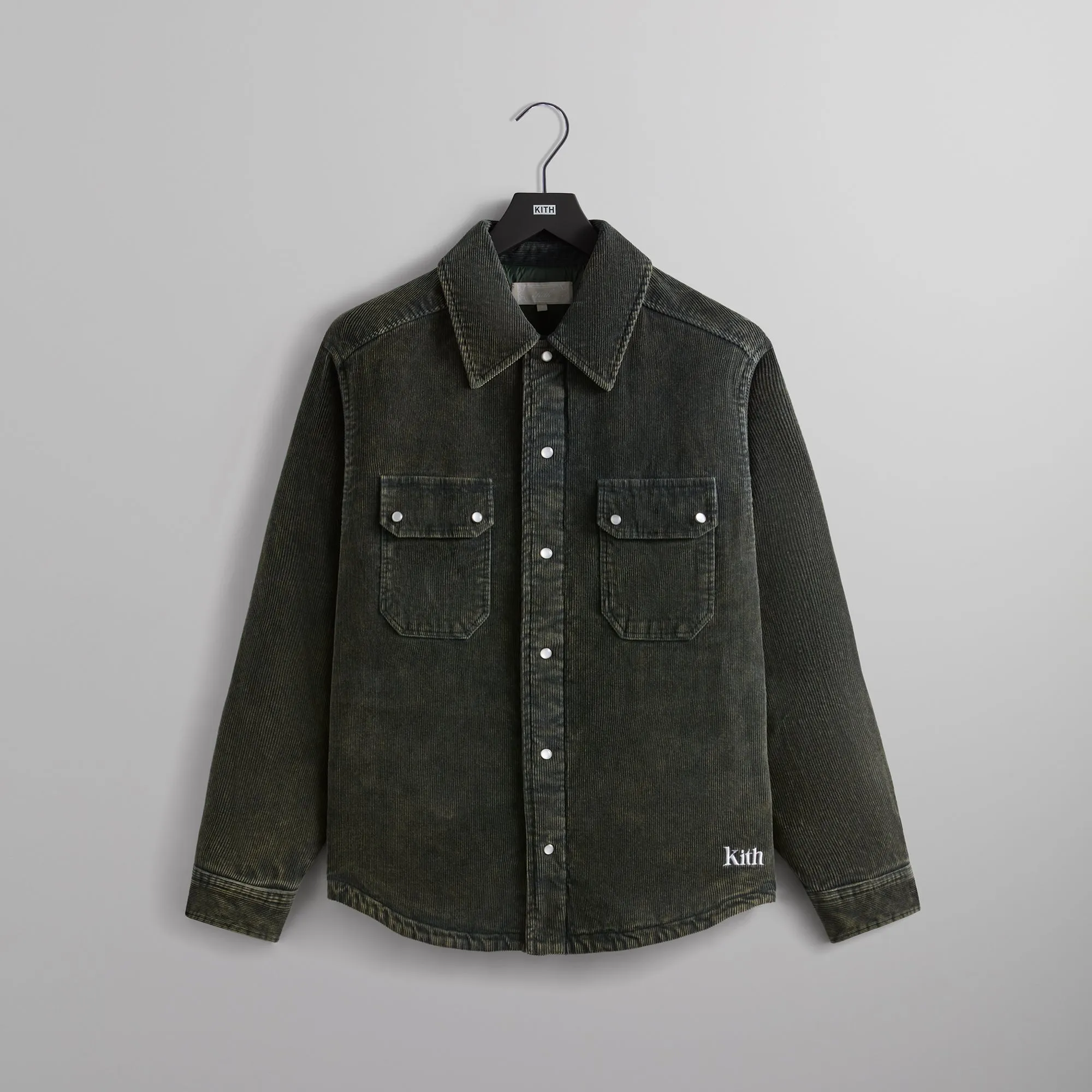 Kith Washed Corduroy Puffed Rowan Jacket - Machine sold by Kith