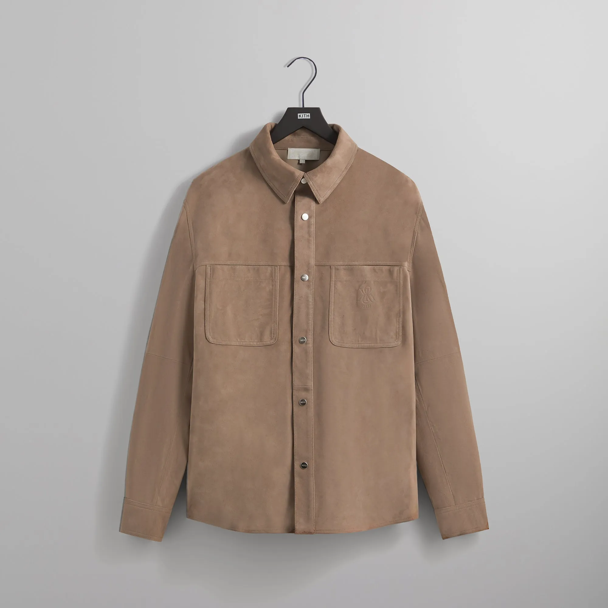 Kith Suede Apollo Shirt - Factor sold by Kith