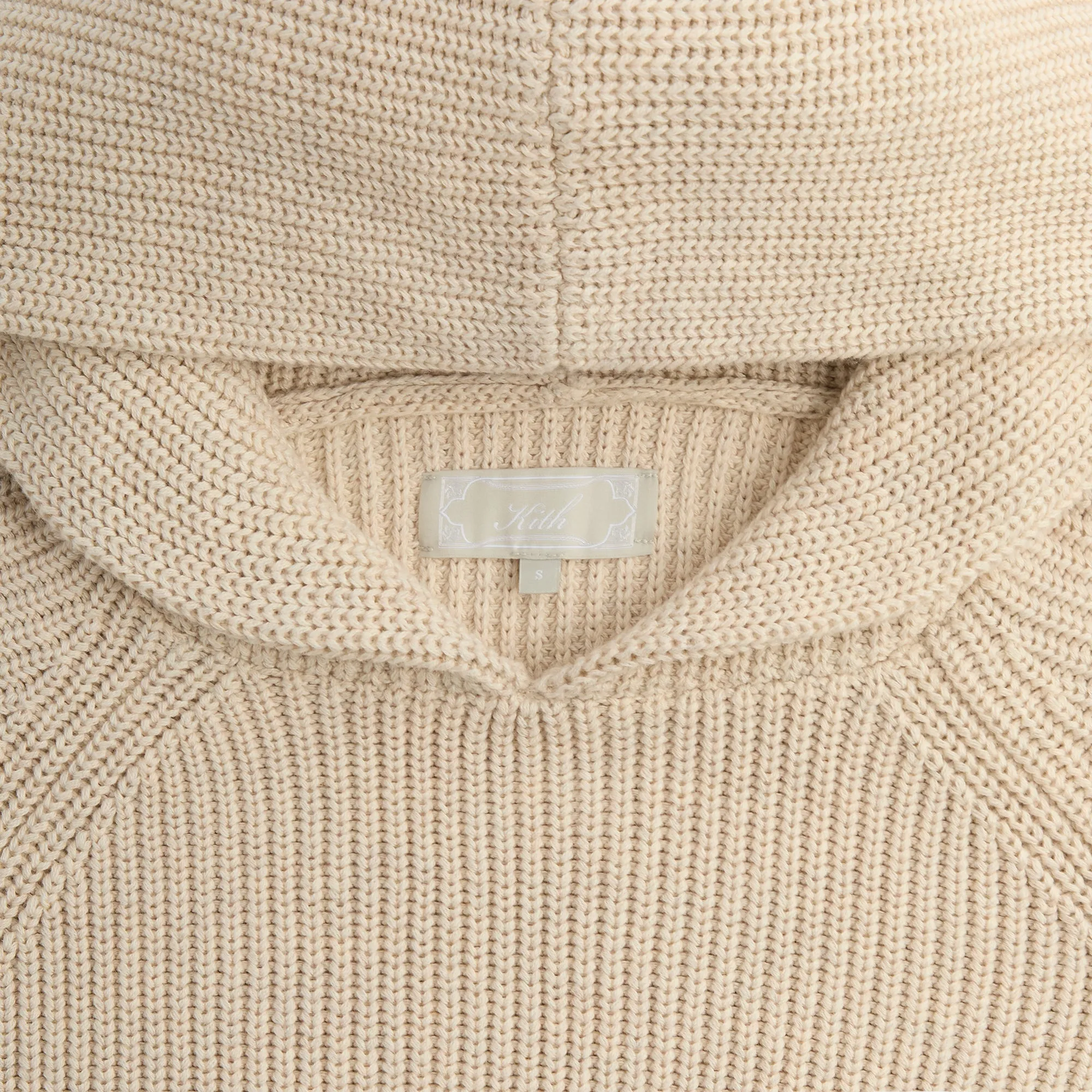 Kith Knit Miles Hoodie - Sandy Heather sold by Kith product image thumbnail 4