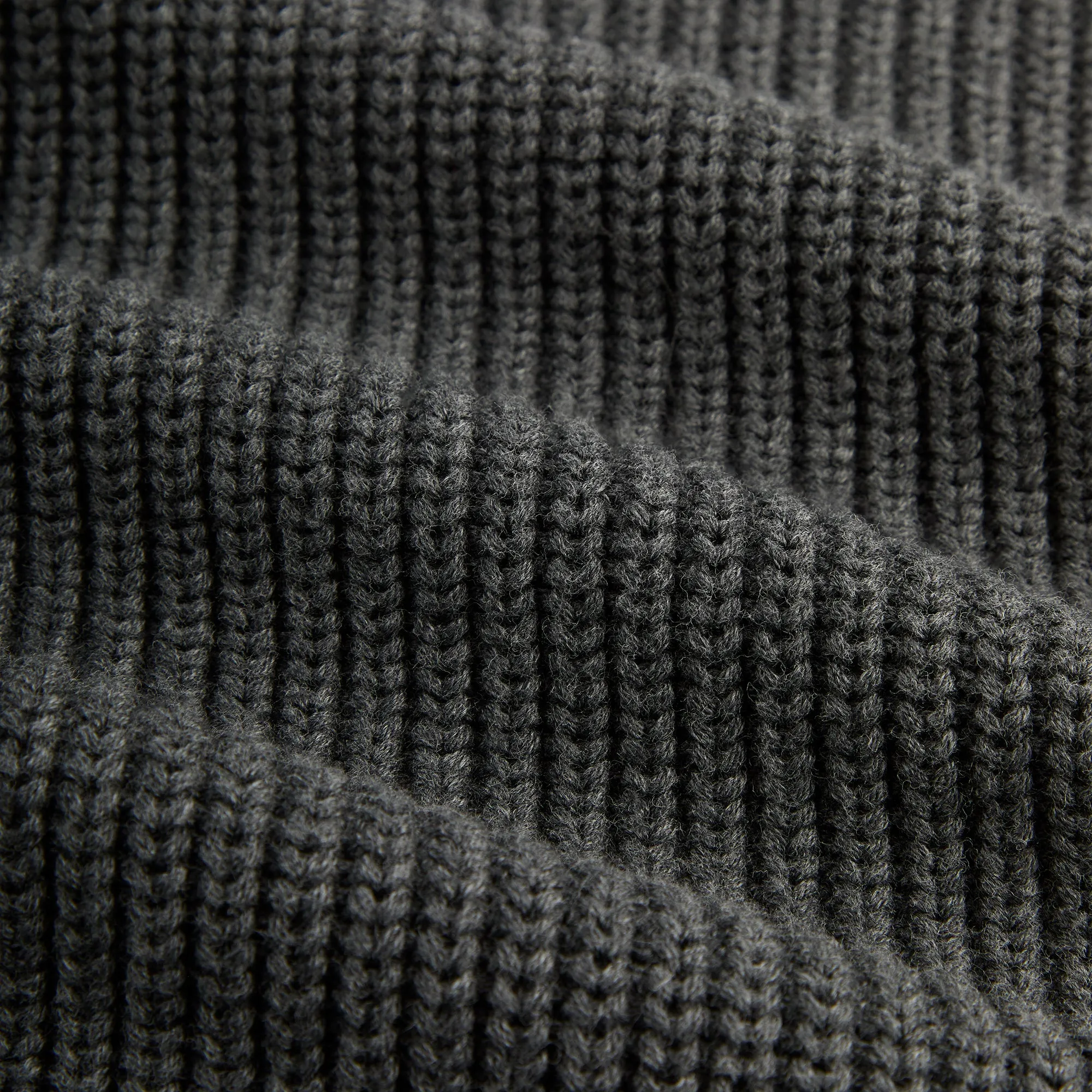 Kith Knit Miles Hoodie - Dark Heather Grey sold by Kith product image thumbnail 5