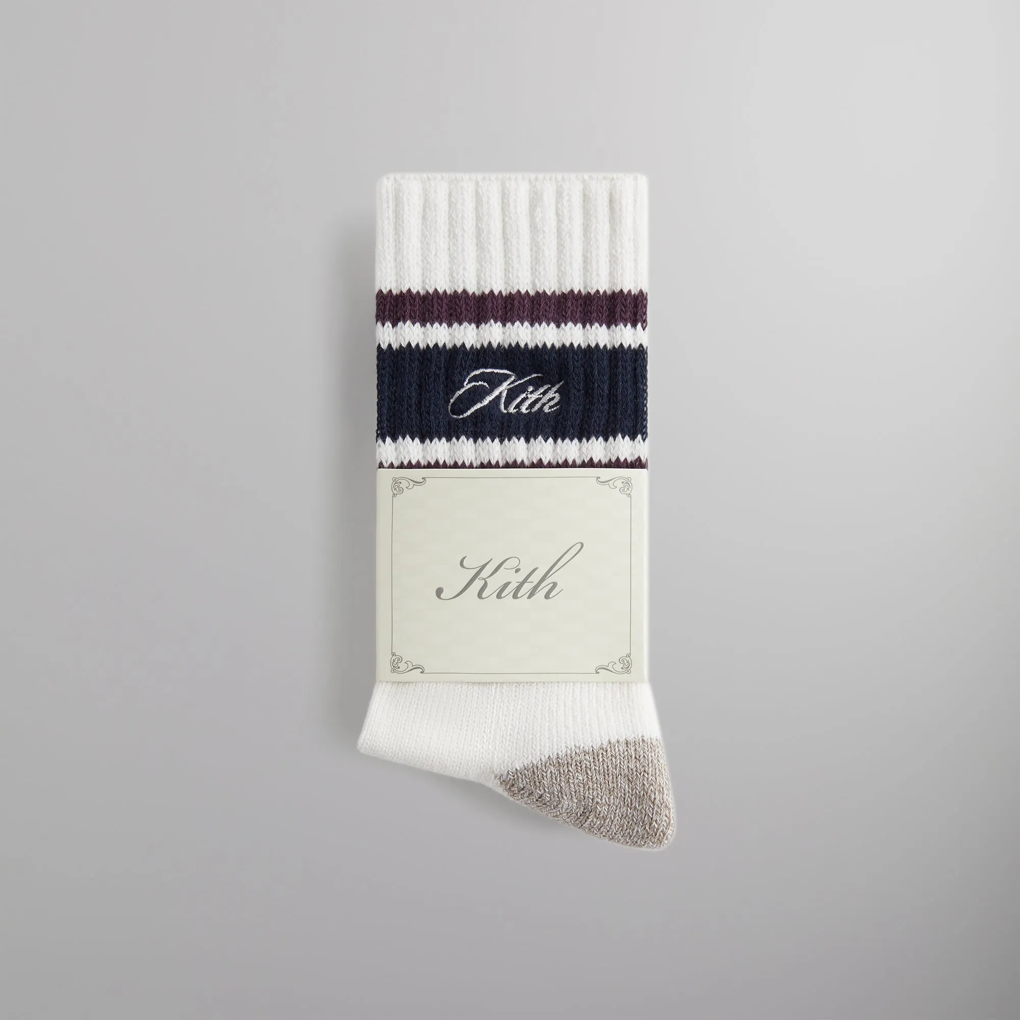 Kith Striped Chunky Crew Socks - Rave sold by Kith product image thumbnail 2