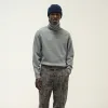 Kith Joseph Turtleneck - Medium Heather Grey sold by Kith