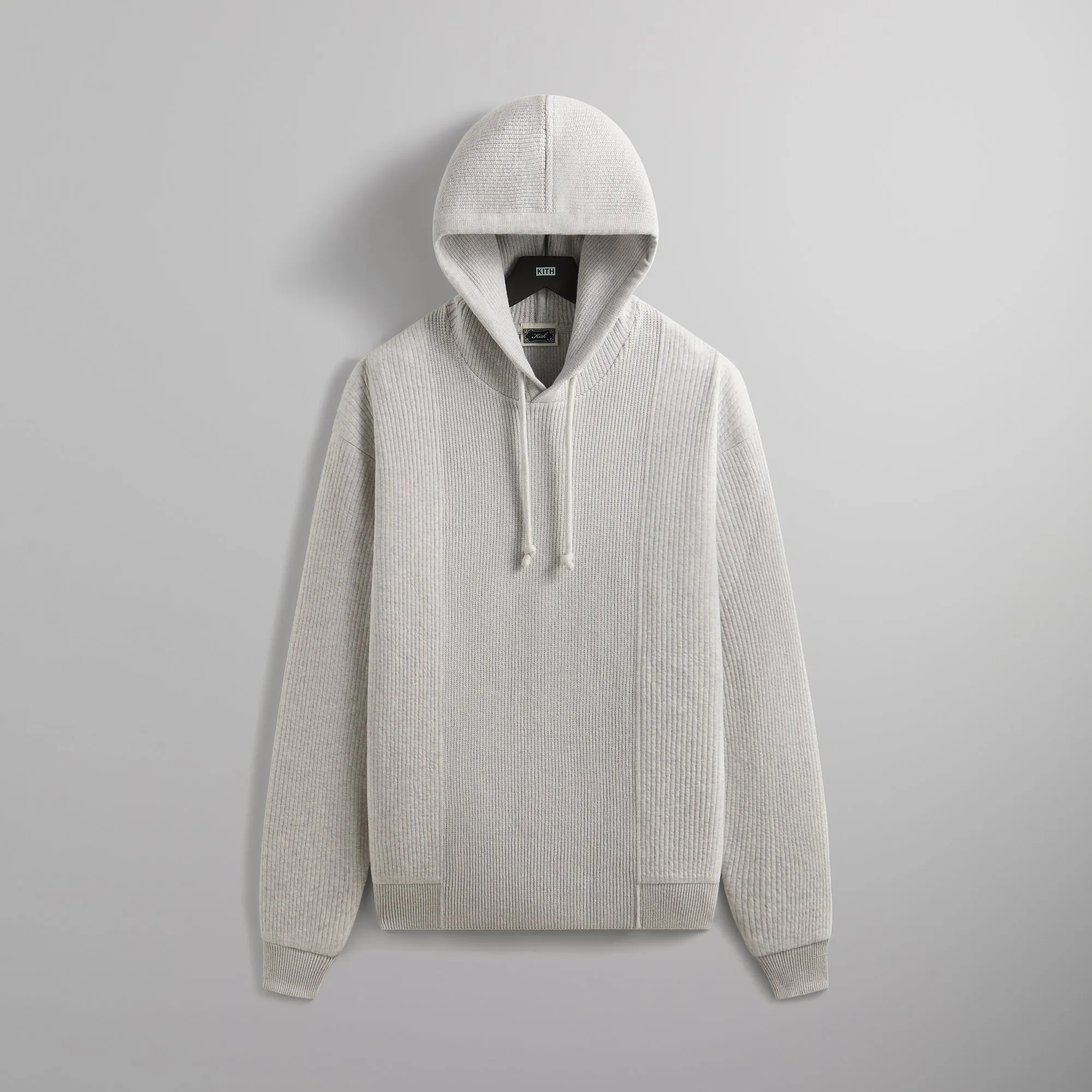 Kith Jackson Combo Hoodie - Light Heather Grey sold by Kith