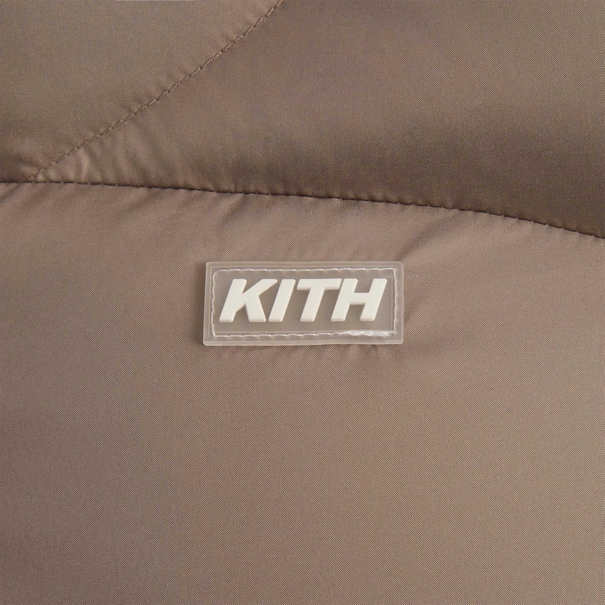 Kith Matte Stretch Taffeta Corey Puffer - Quicksand sold by Kith product image thumbnail 3