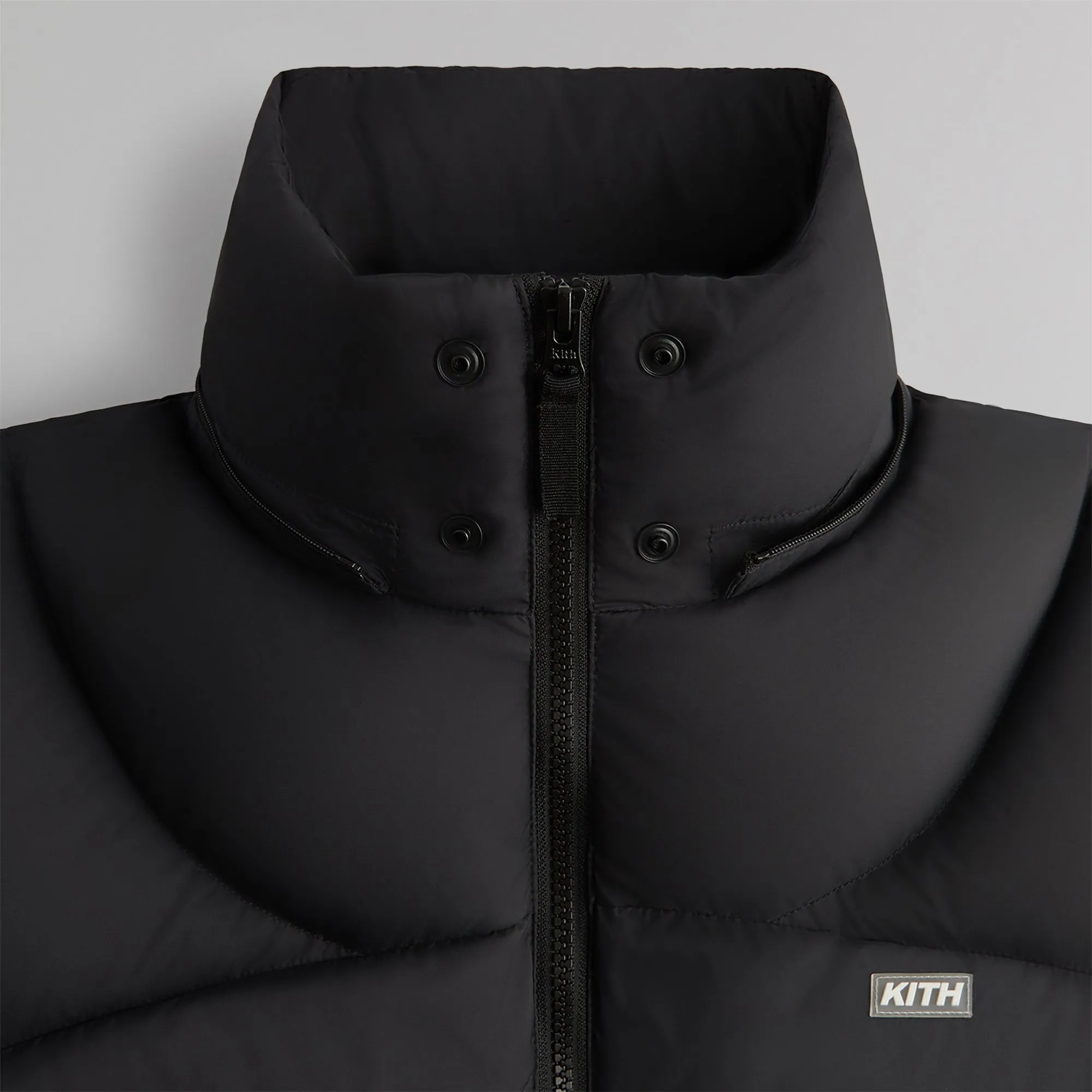 Kith Matte Stretch Taffeta Corey Puffer - Black sold by Kith product image thumbnail 3