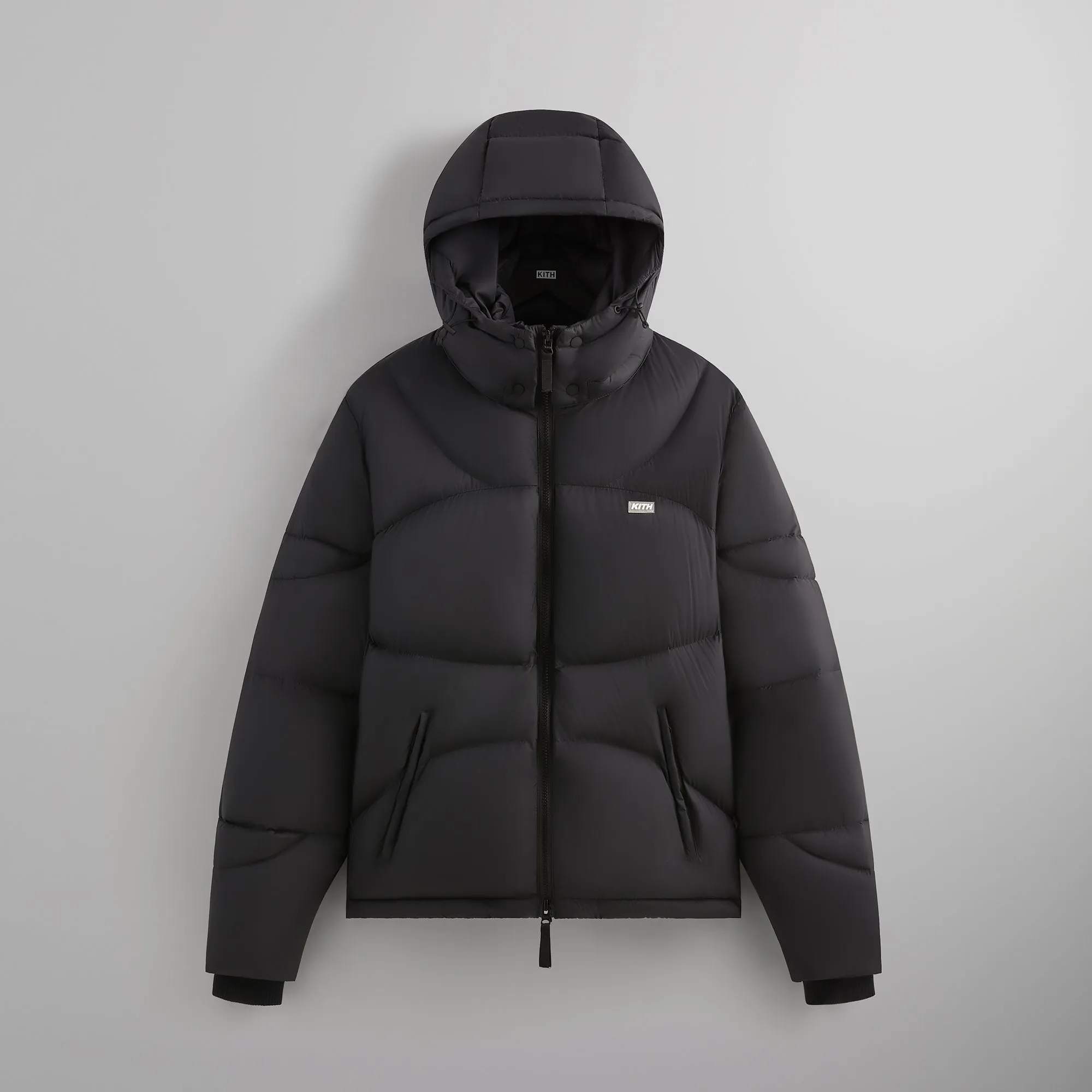 Kith Matte Stretch Taffeta Corey Puffer - Black sold by Kith