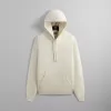Kith Sueded French Terry Nelson Hoodie - Sandrift sold by Kith