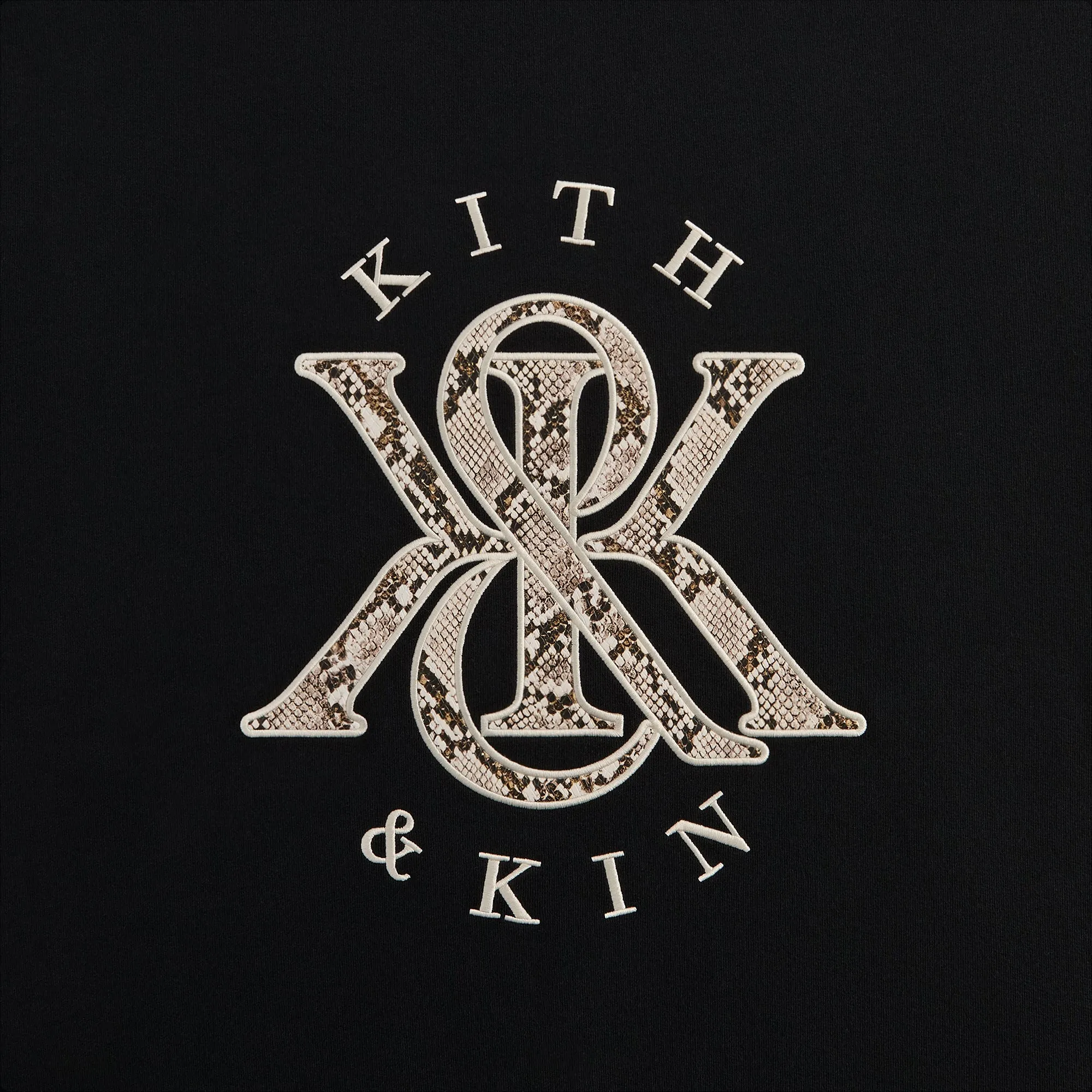 Kith K&K Python Nelson Crewneck - Black sold by Kith product image thumbnail 3