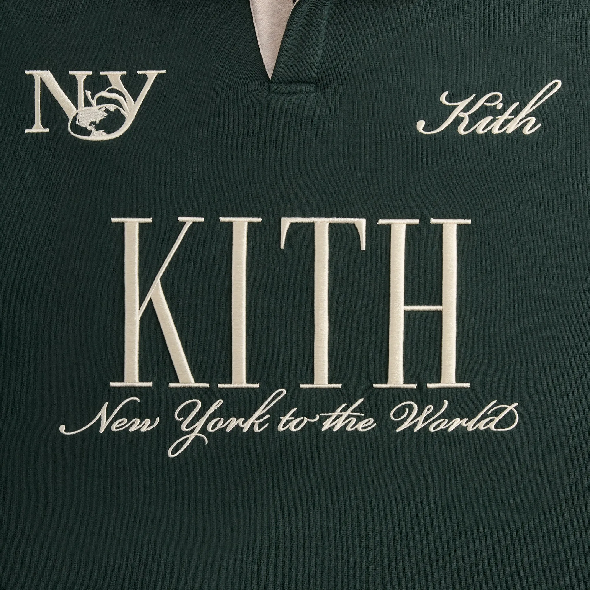 Kith Nelson Collared Pullover - Stadium sold by Kith product image thumbnail 3