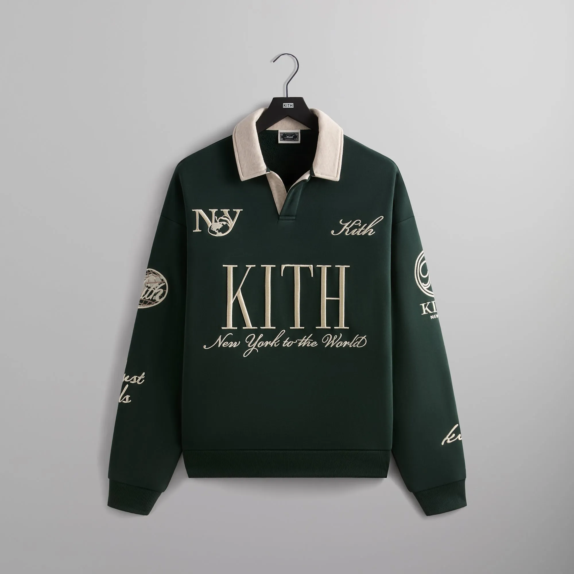Kith Nelson Collared Pullover - Stadium sold by Kith