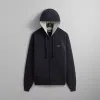 Kith Vale Raglan Full Zip Hoodie - Admiral sold by Kith