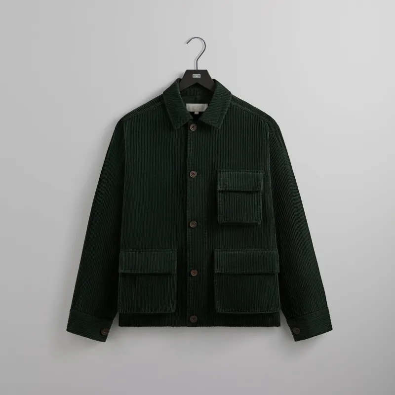 Kith Washed Corduroy Saunders Jacket - Stadium made by Kith