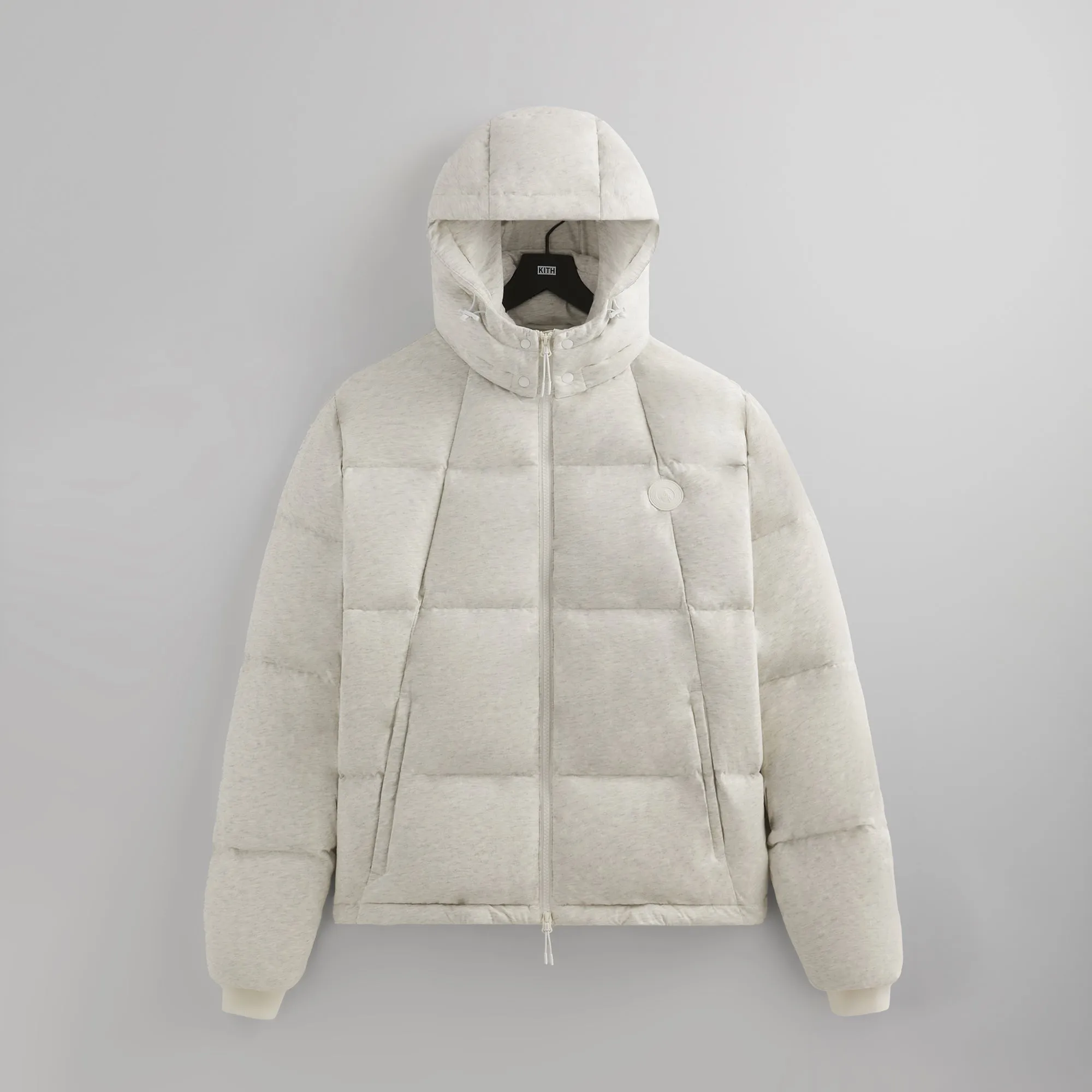Kith Jersey Midi Puffer - Hero Heather sold by Kith