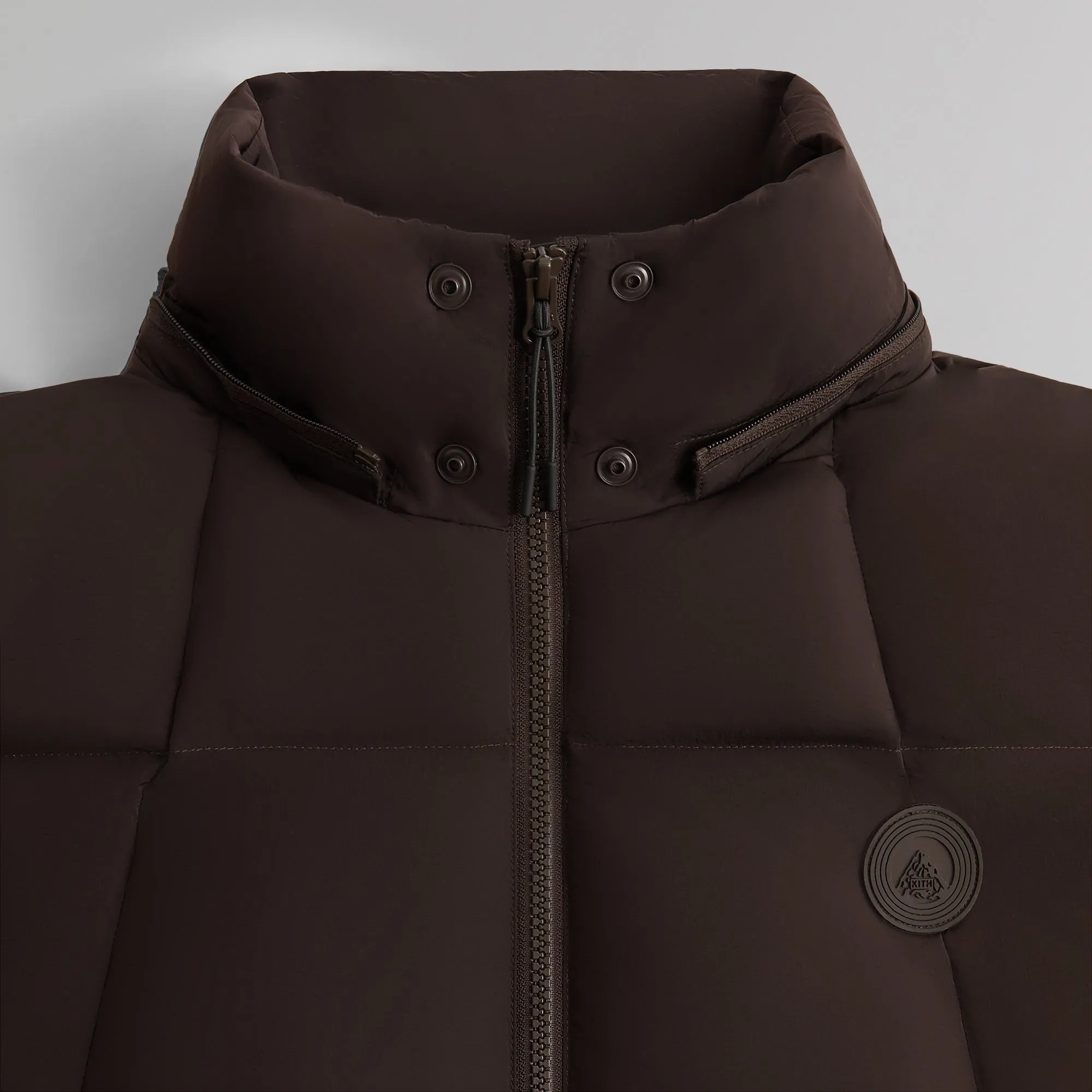Kith Wrinkle Nylon Midi Puffer - Incognito sold by Kith product image thumbnail 4