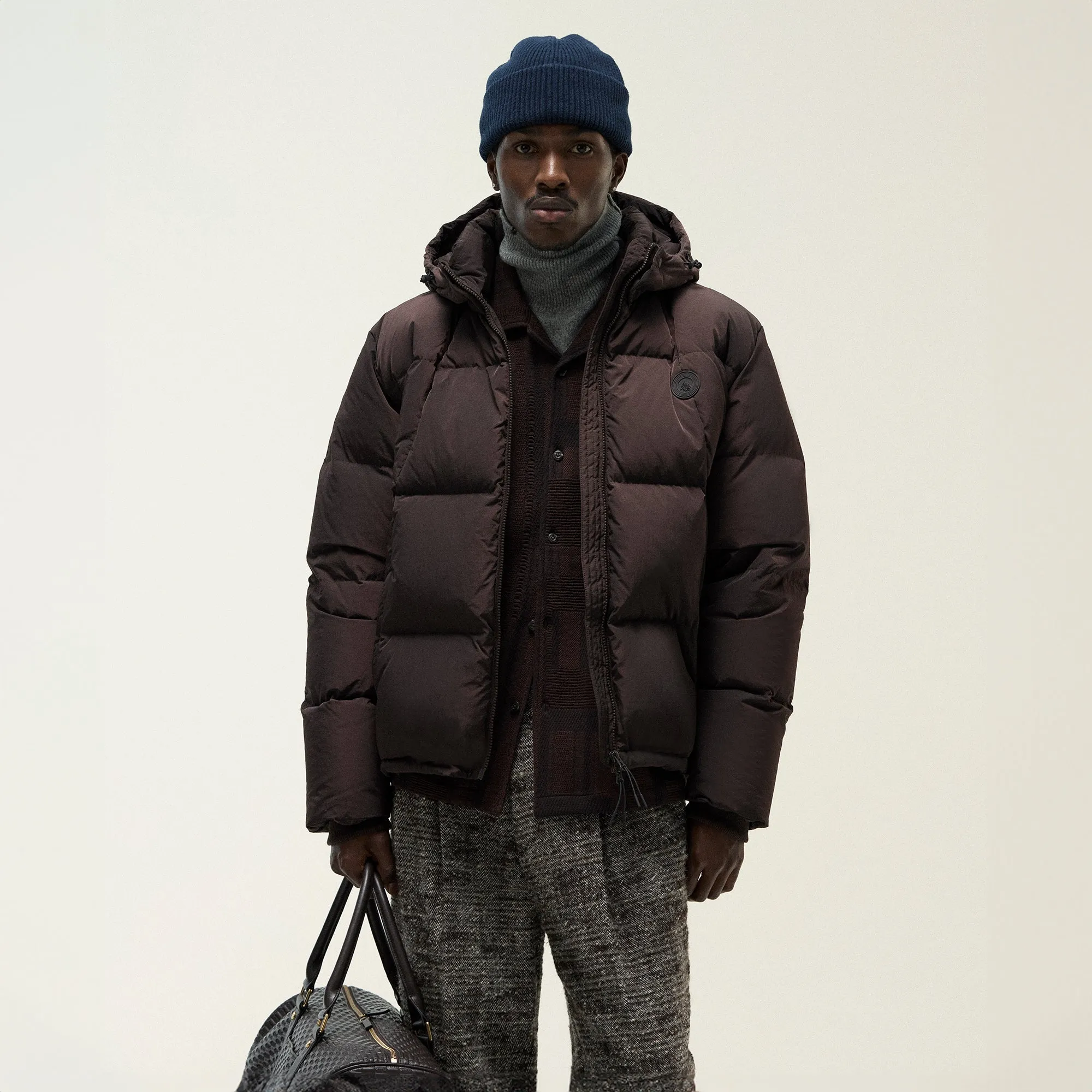 Kith Wrinkle Nylon Midi Puffer - Incognito sold by Kith product image thumbnail 2
