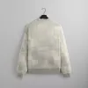 Kith Lewis Check Sweater - Light Heather Grey sold by Kith