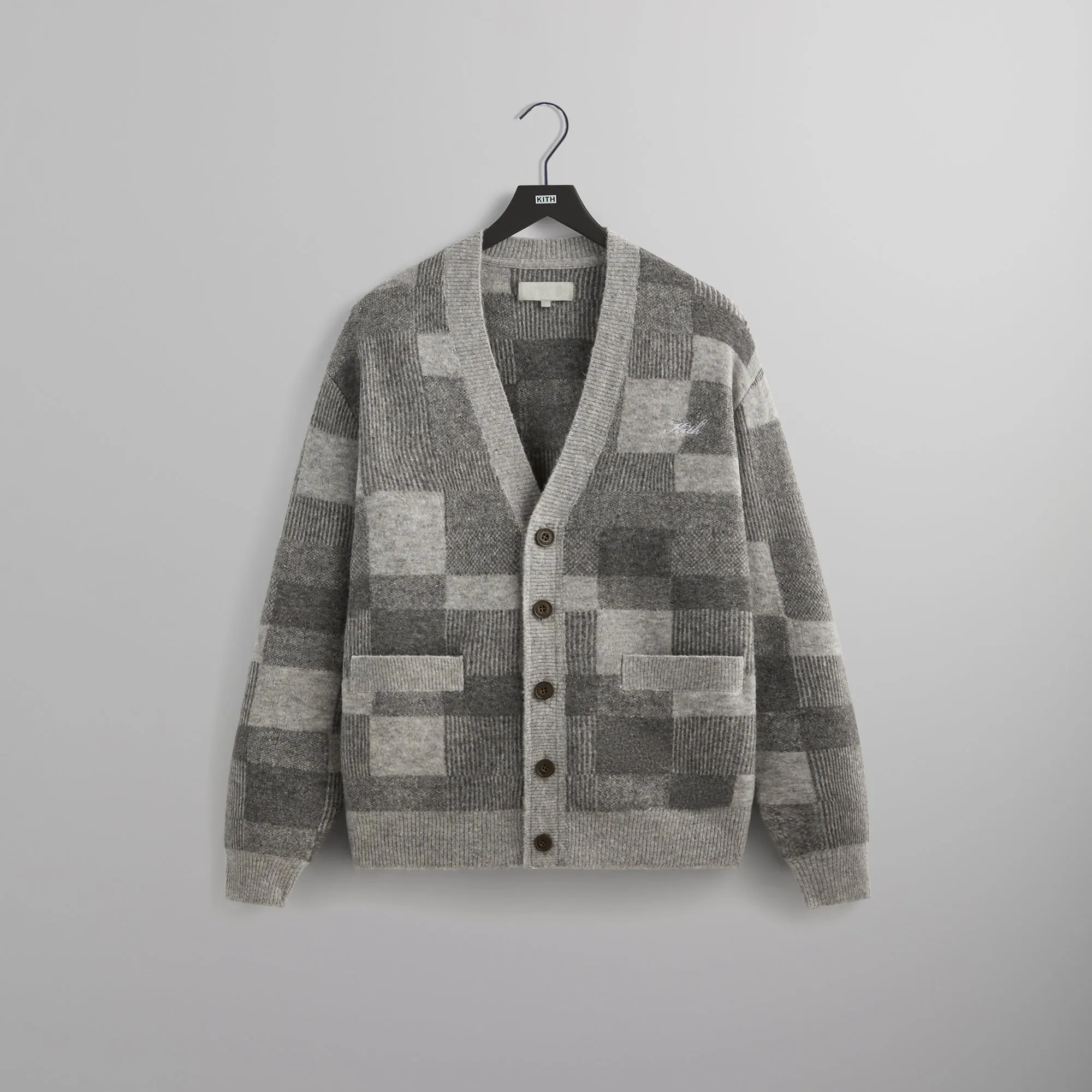 Kith Jean Check Cardigan - Tin sold by Kith