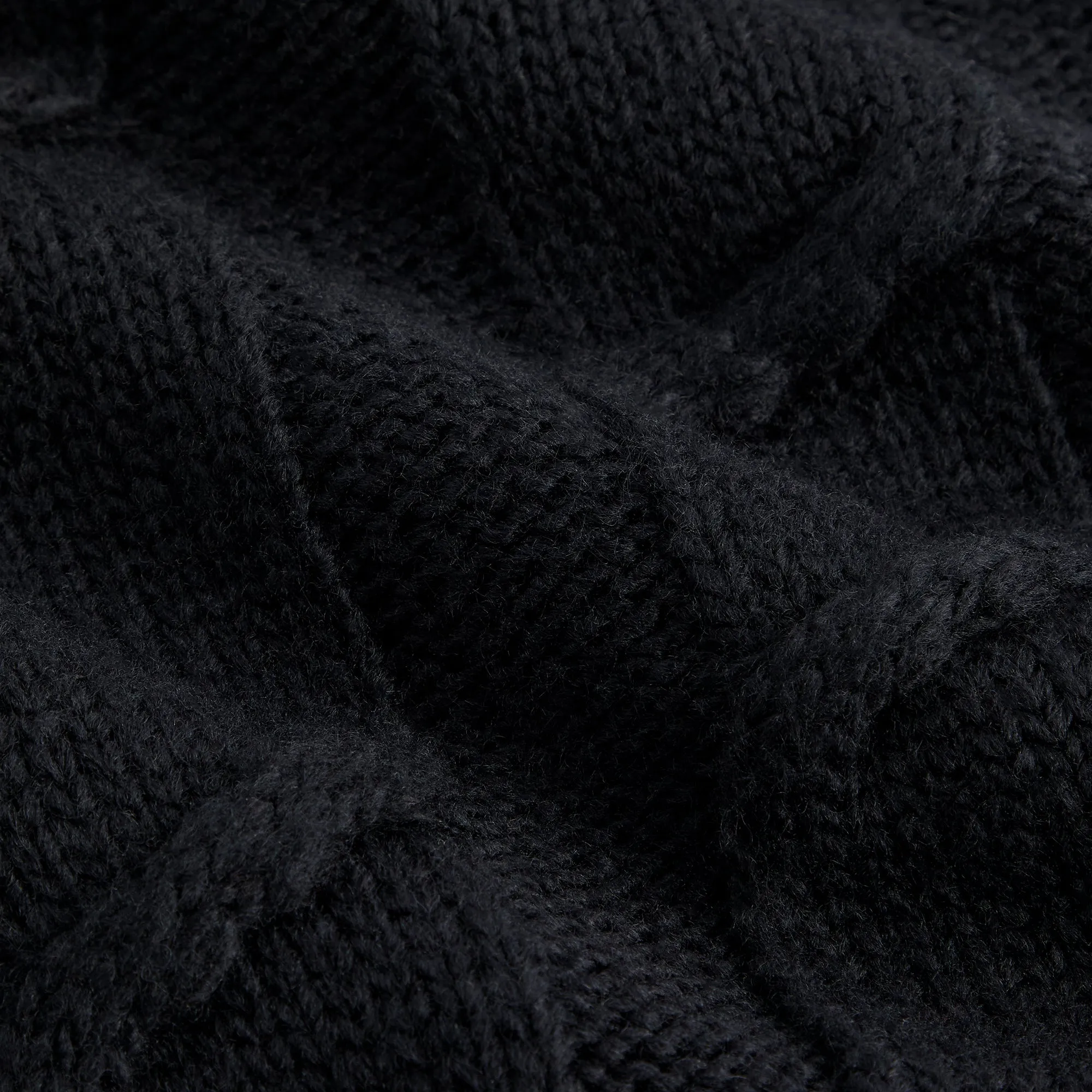 Kith Knit Elliot Hoodie - Black sold by Kith product image thumbnail 4
