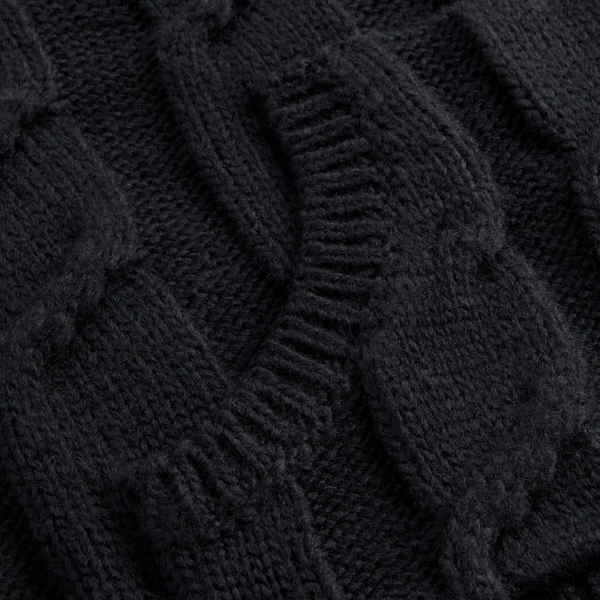 Kith Knit Elliot Hoodie - Black sold by Kith product image thumbnail 3