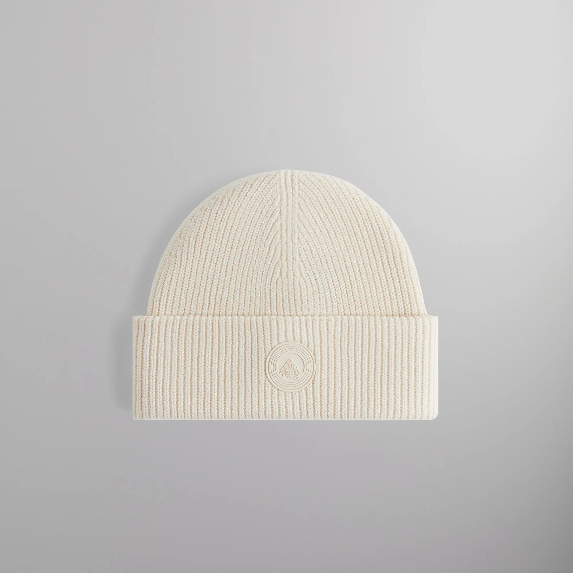 Kith Mountain Patch Mia Beanie - Sandrift sold by Kith