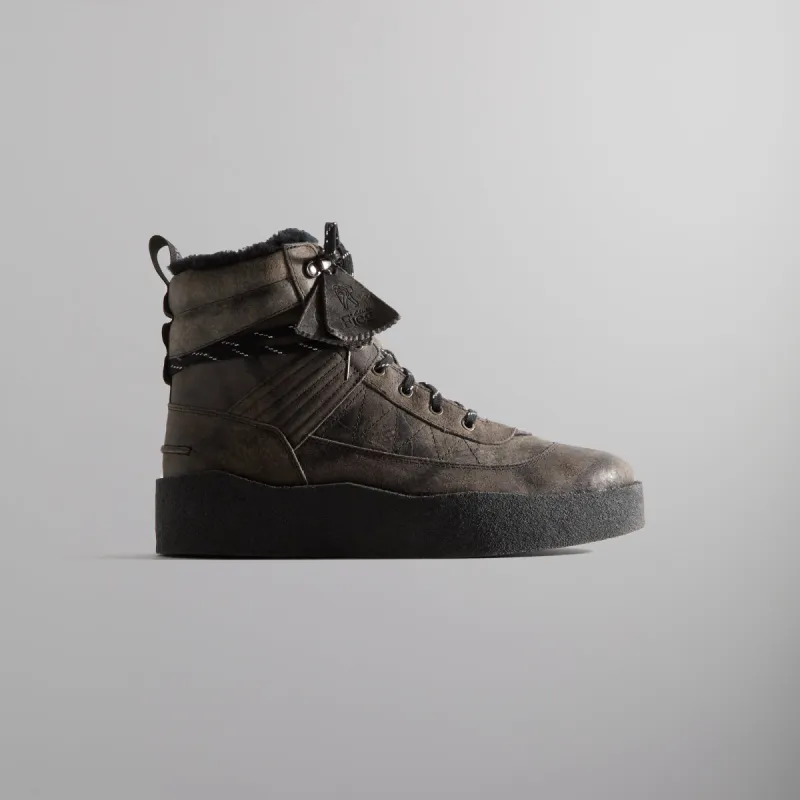 8th St by Ronnie Fieg for Clarks Originals Rushden Boot - Smoke Grey sold by Kith