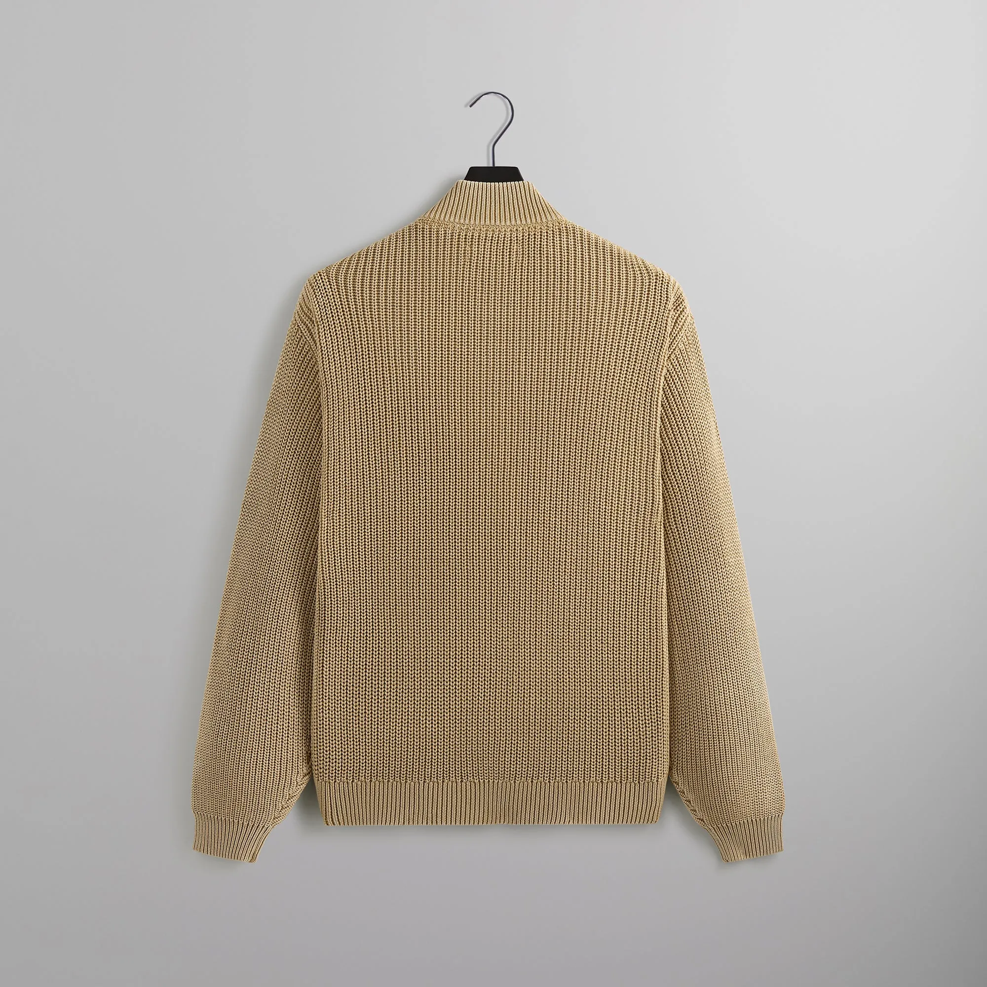 Kith Garment Dyed Wyona Quarter Zip - Pignut sold by Kith product image thumbnail 2