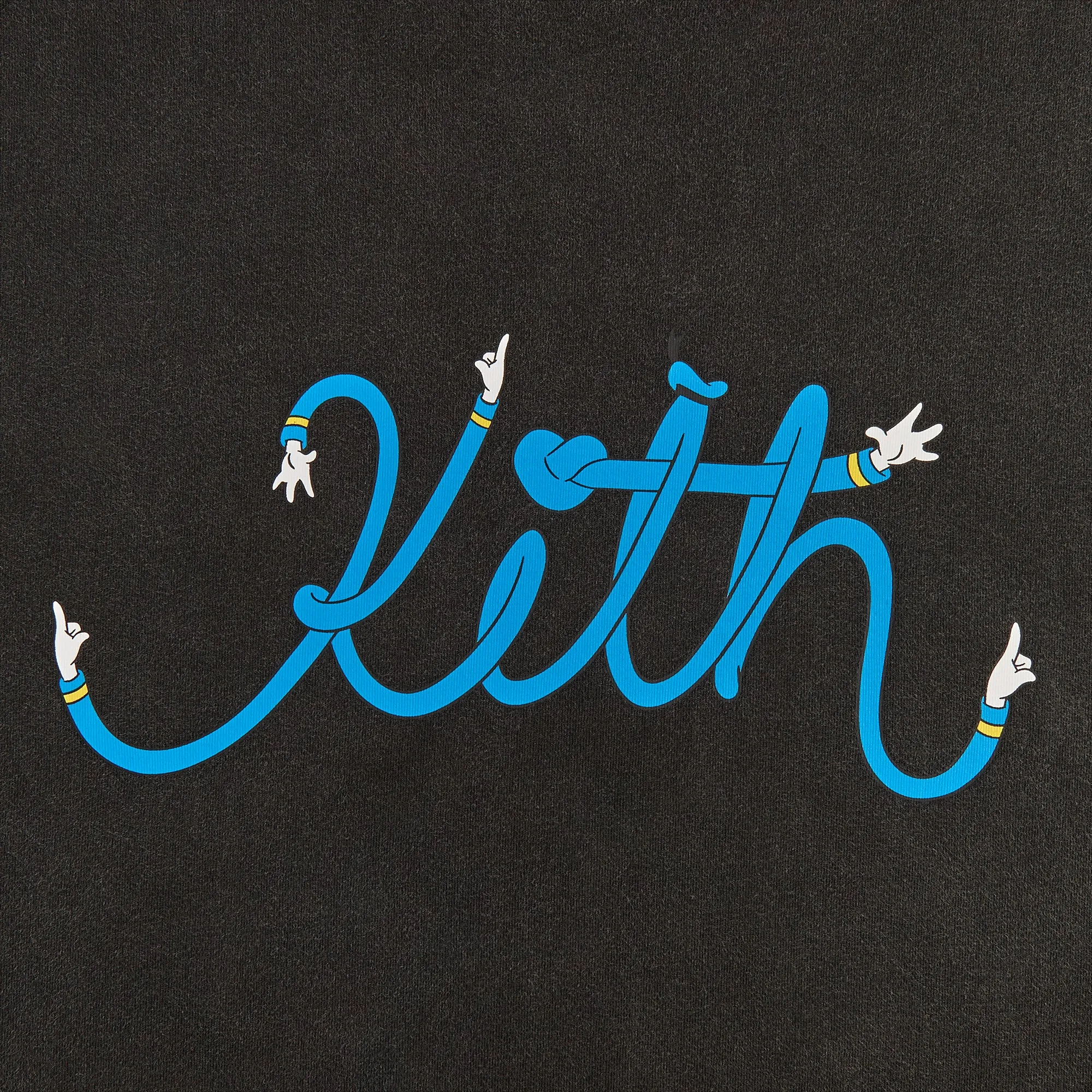 Disney | Kith for Donald Duck Arms Vintage Tee - Black sold by Kith product image thumbnail 3