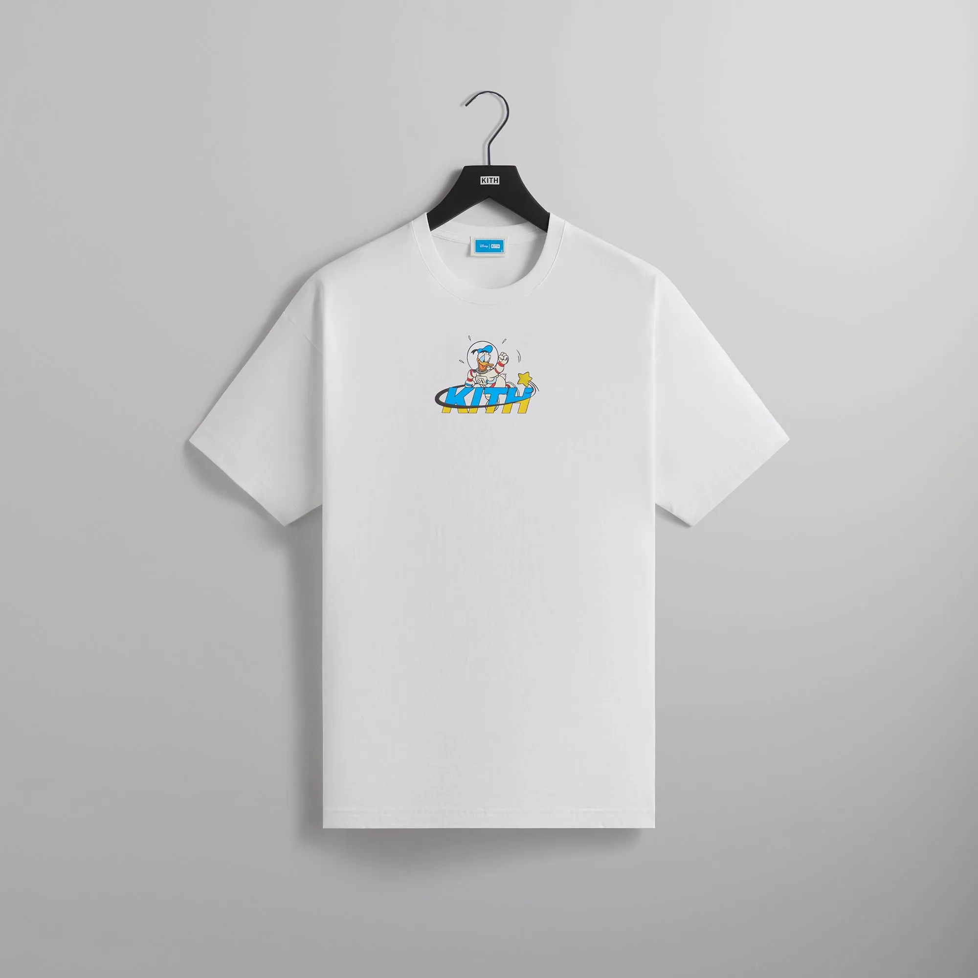 Disney | Kith for Donald Duck Astronaut Vintage Tee - White sold by Kith
