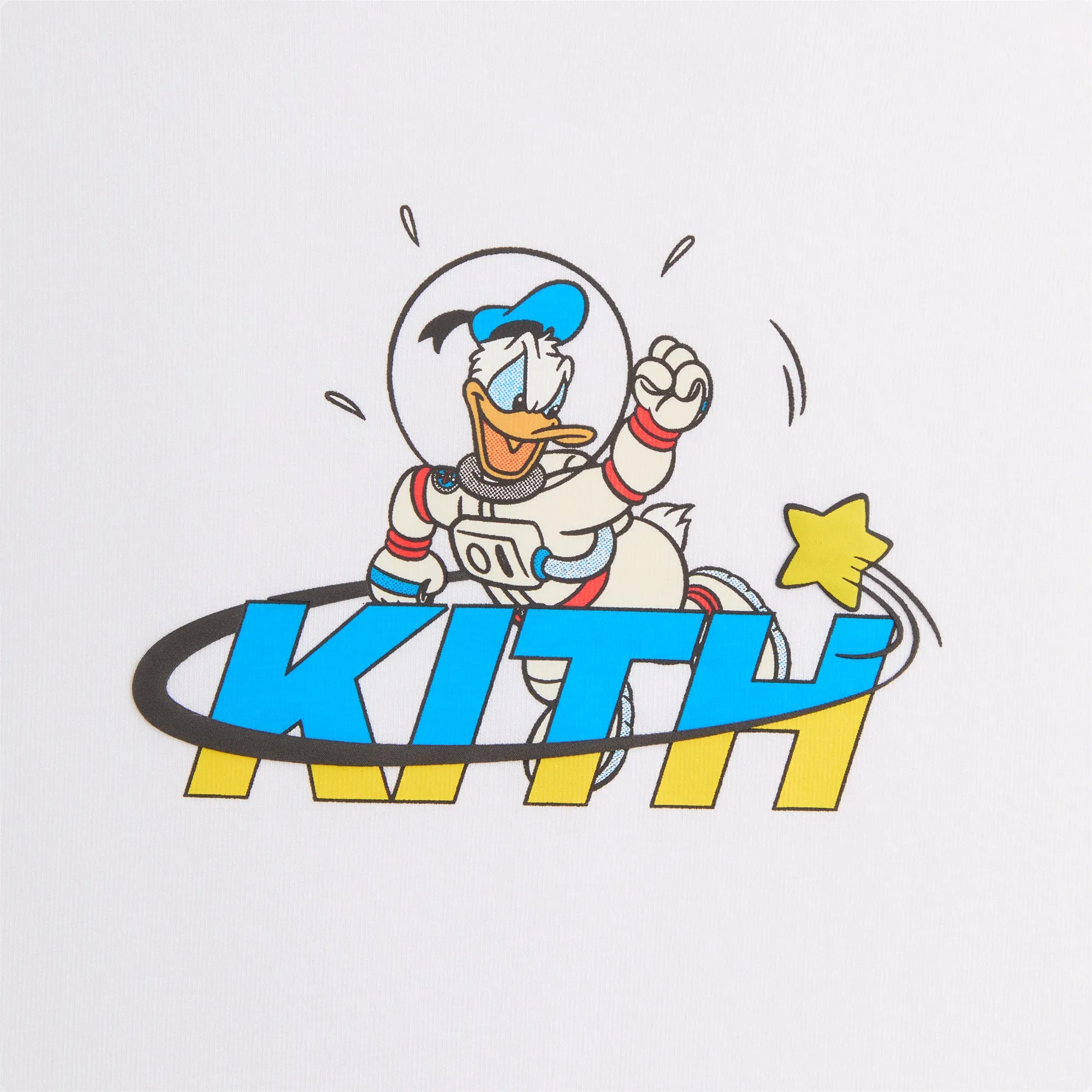 Disney | Kith for Donald Duck Astronaut Vintage Tee - White sold by Kith product image thumbnail 3