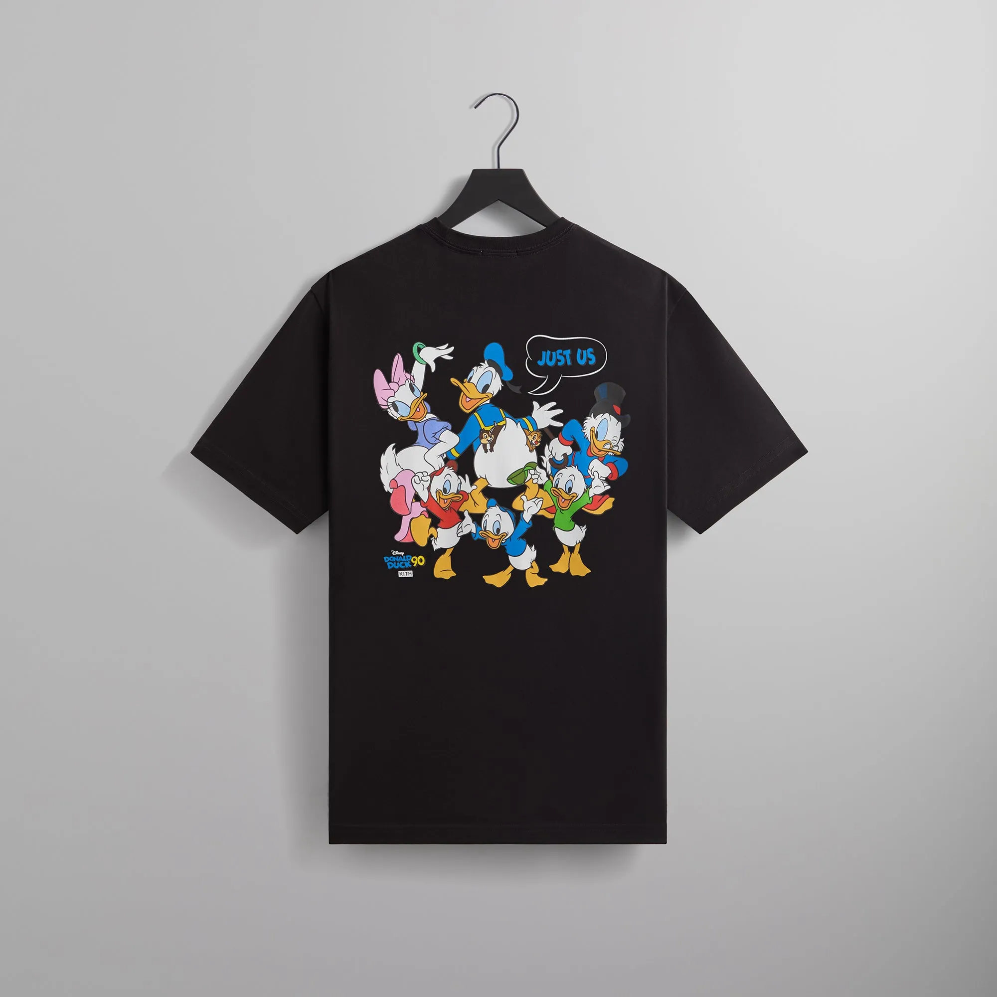 Disney | Kith for Donald Duck Just Us Tee - Black sold by Kith product image thumbnail 2