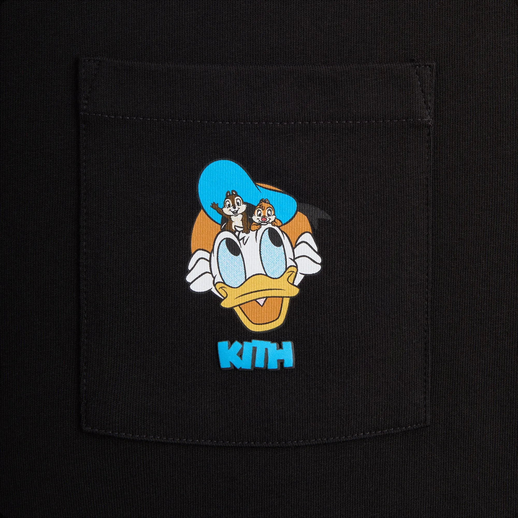 Disney | Kith for Donald Duck Just Us Tee - Black sold by Kith product image thumbnail 3