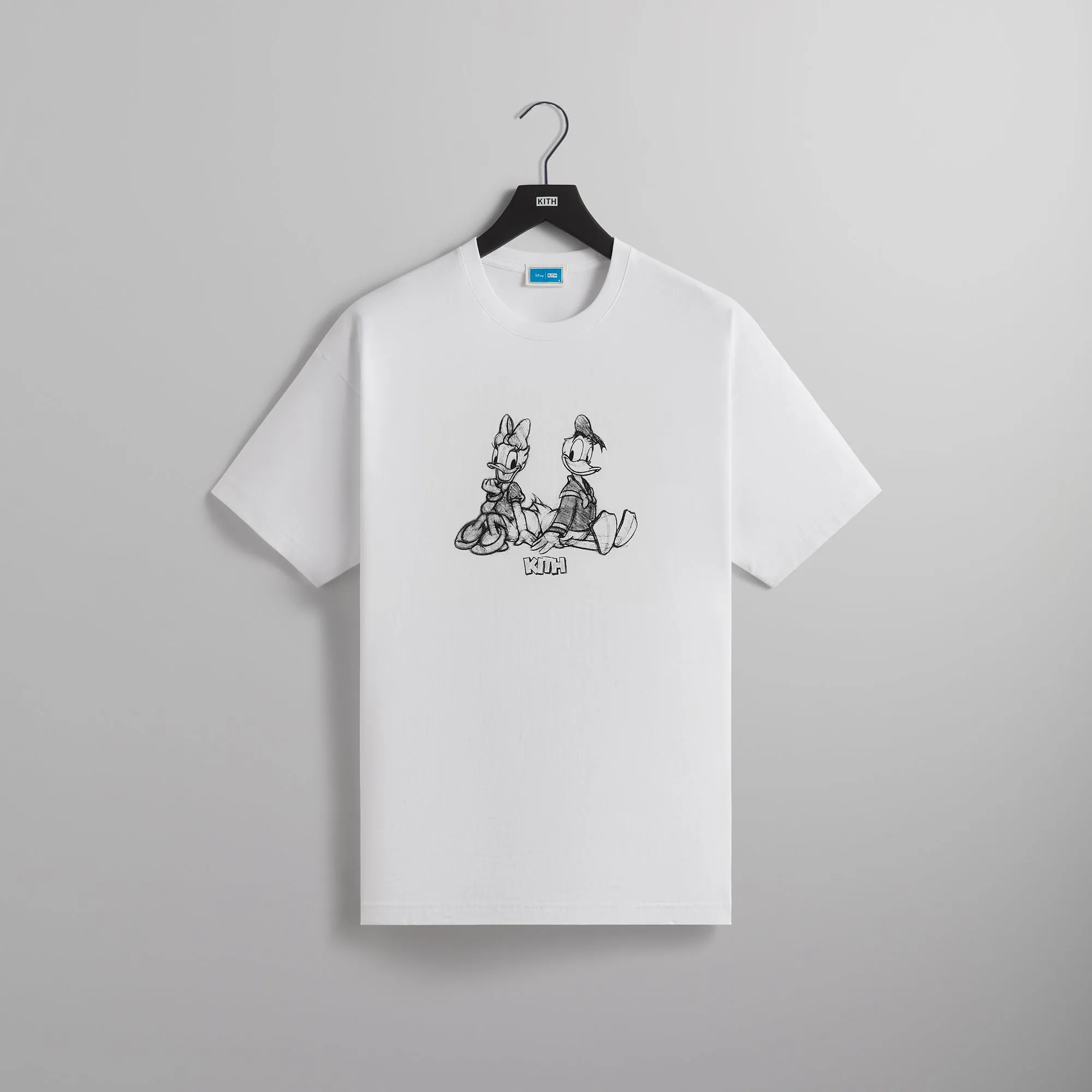 Disney | Kith for Donald Duck Sketch Vintage Tee - White sold by Kith