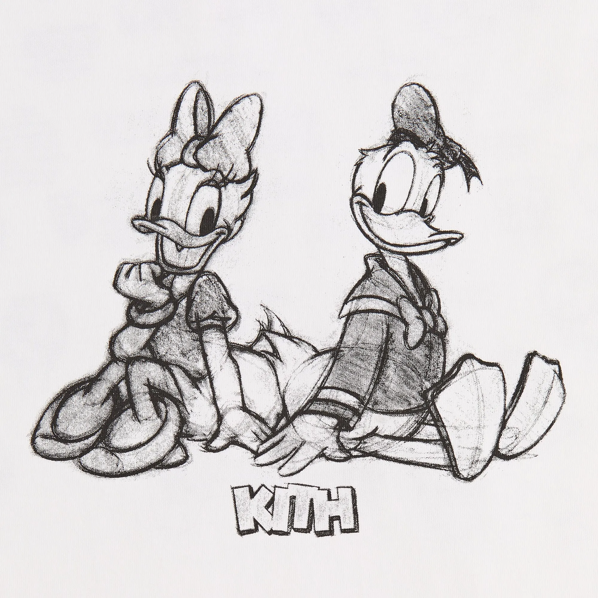 Disney | Kith for Donald Duck Sketch Vintage Tee - White sold by Kith product image thumbnail 3