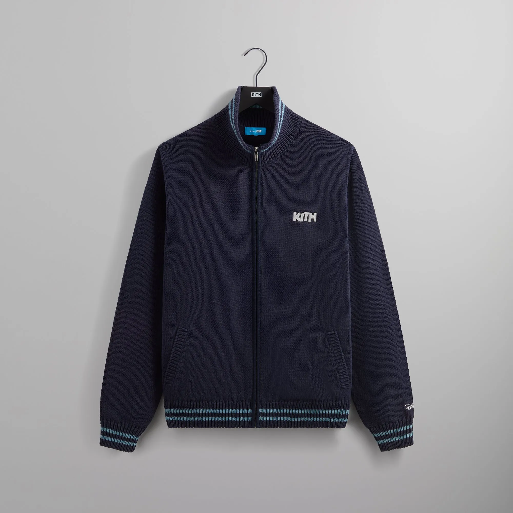 Disney | Kith for Donald Duck Full Zip Wyona Sweater - Nocturnal sold by Kith