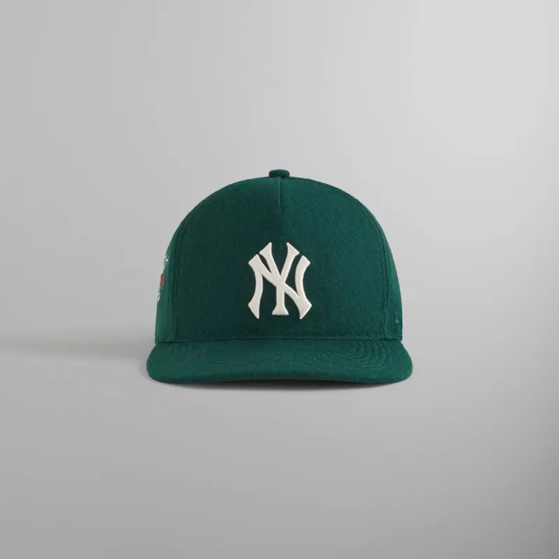 Kith & '47 for the New York Yankees Wool Rose Hitch Snapback - Stadium sold by Kith