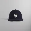 Kith & '47 for the New York Yankees Wool Rose Hitch Snapback - Nocturnal sold by Kith