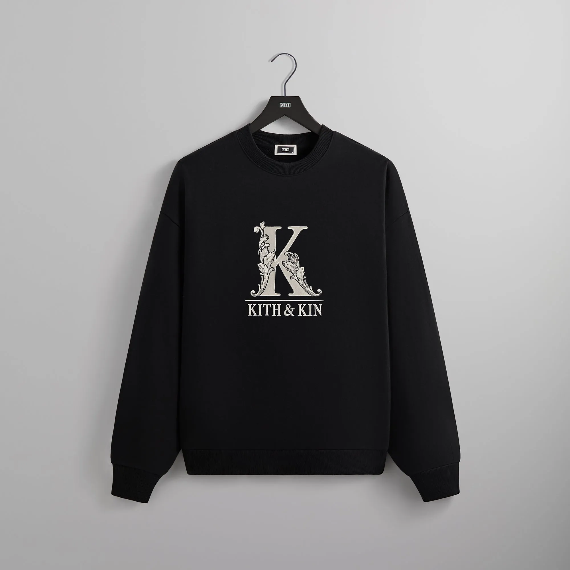 Kith Filigree Nelson Crewneck - Black sold by Kith