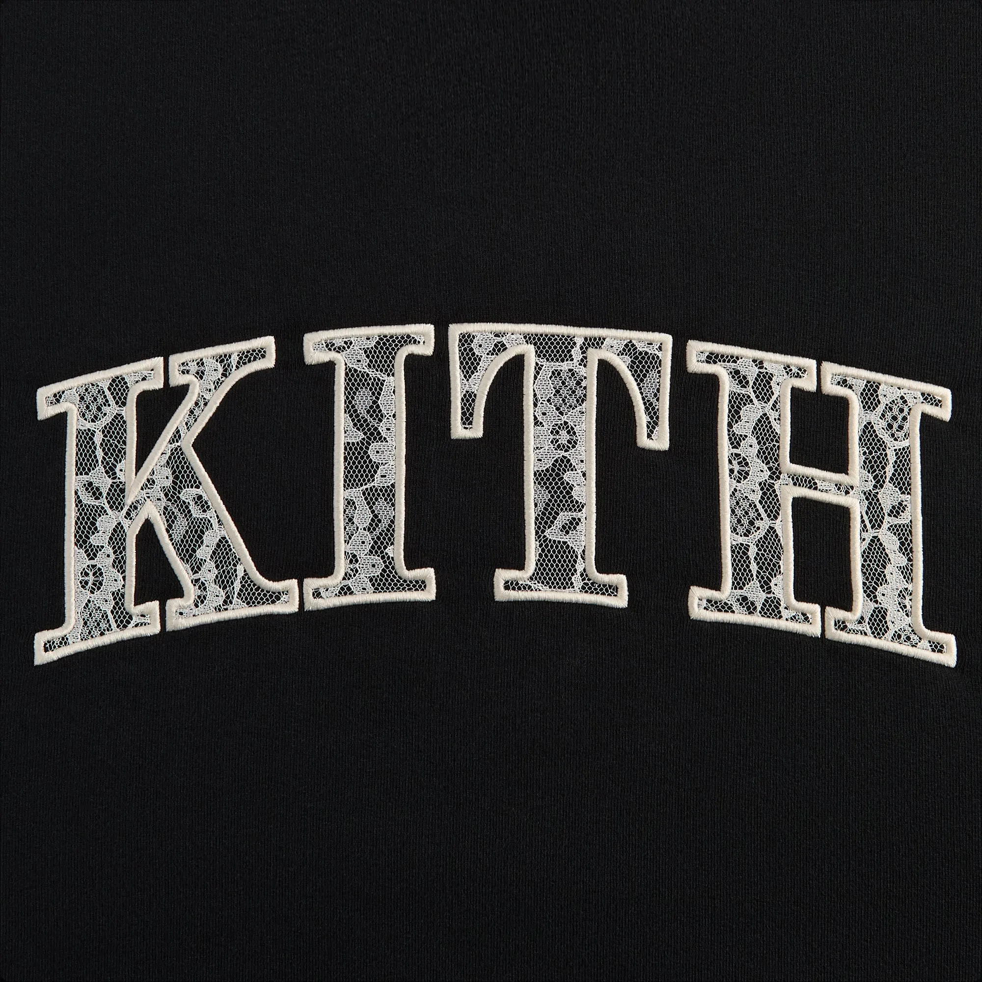Kith Arched Lace Nelson Crewneck - Black sold by Kith product image thumbnail 3