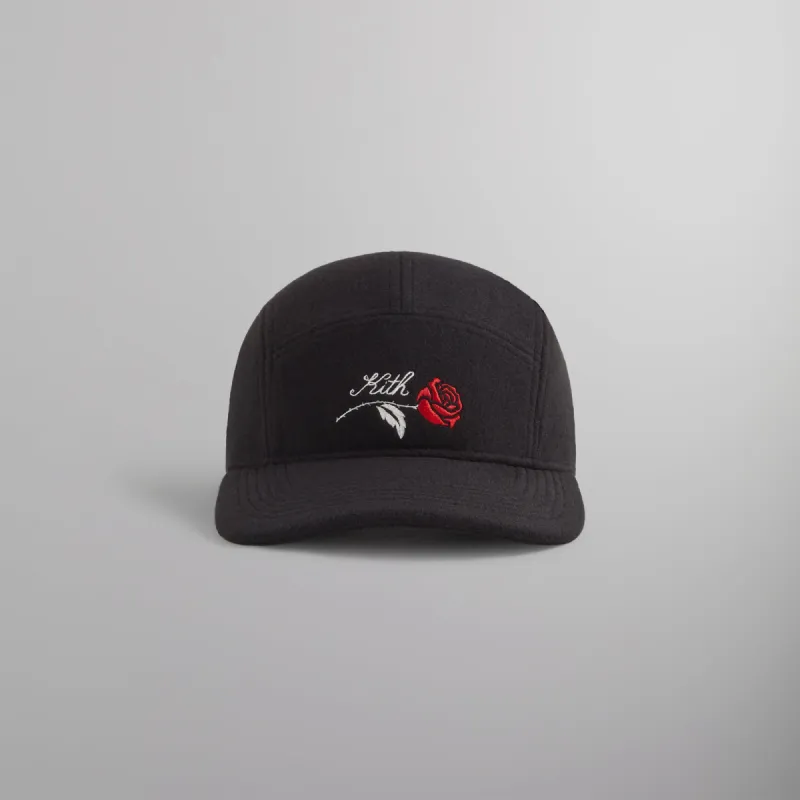 Kith Bonded Knit Griffey Camper Cap - Black sold by Kith