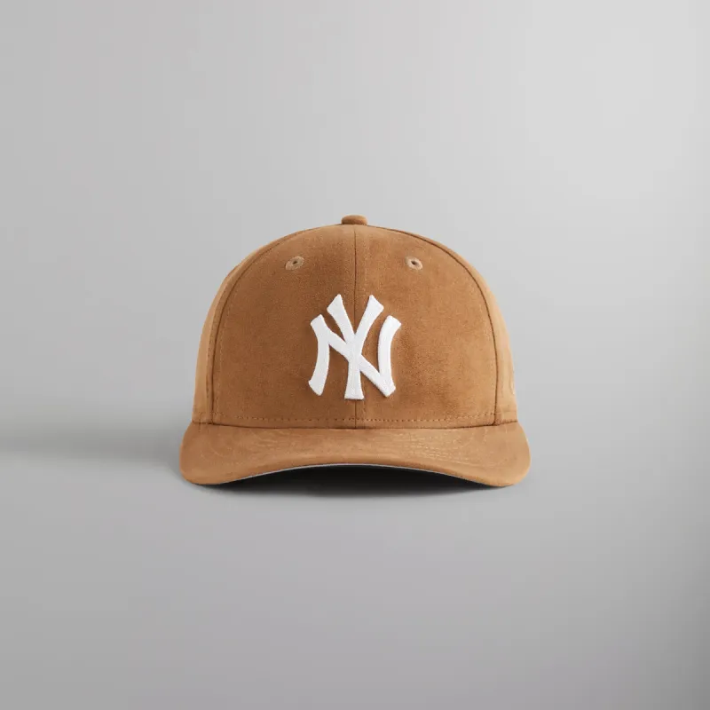 Kith & New Era for the New York Yankees Microsuede 59FIFTY Low Profile Fitted - Mesa sold by Kith