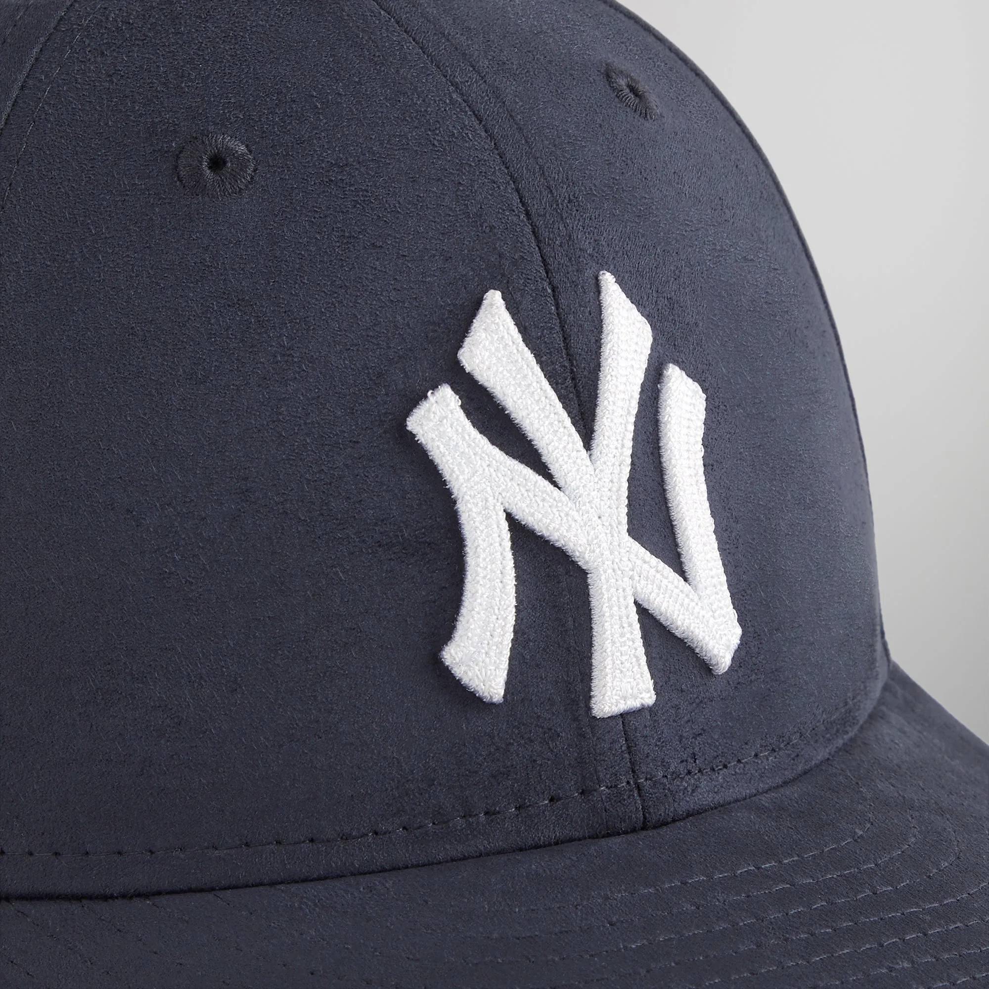 Kith & New Era for the New York Yankees Microsuede 59FIFTY Low Profile Fitted - Nocturnal sold by Kith product image thumbnail 4