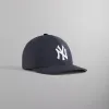 Kith & New Era for the New York Yankees Microsuede 59FIFTY Low Profile Fitted - Nocturnal sold by Kith