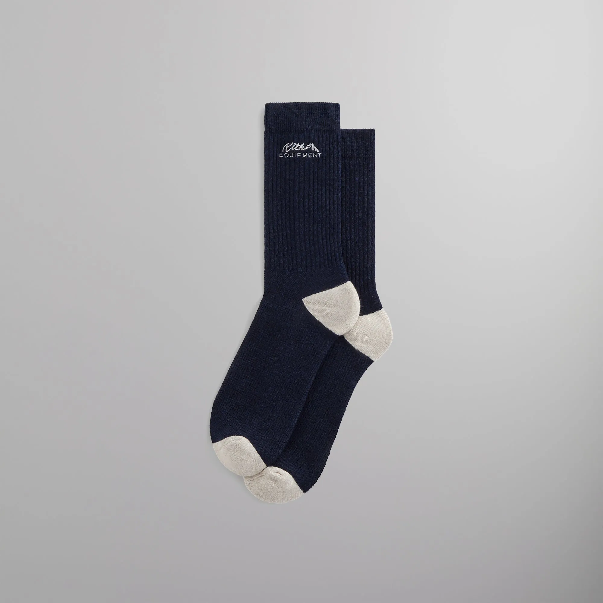 Kith Equipment Socks - Nocturnal Heather sold by Kith