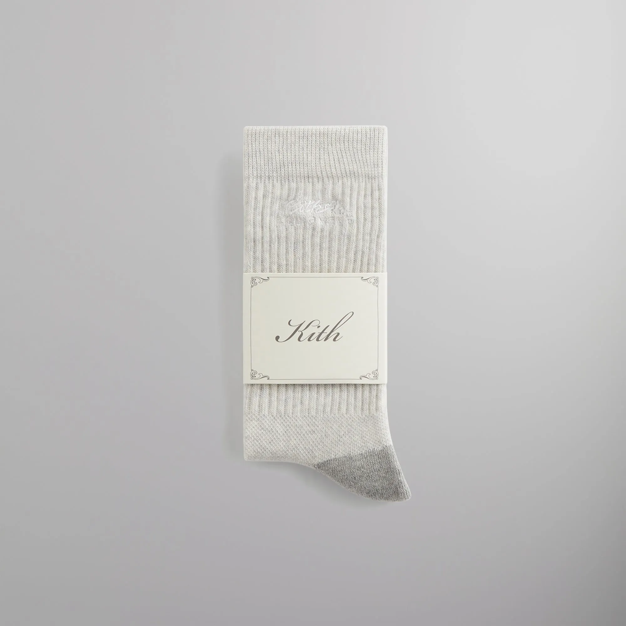 Kith Equipment Socks - Heather Grey sold by Kith product image thumbnail 2