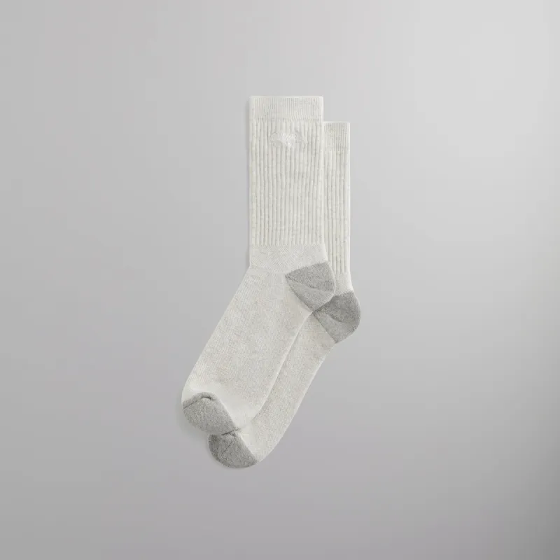 Kith Equipment Socks - Heather Grey sold by Kith