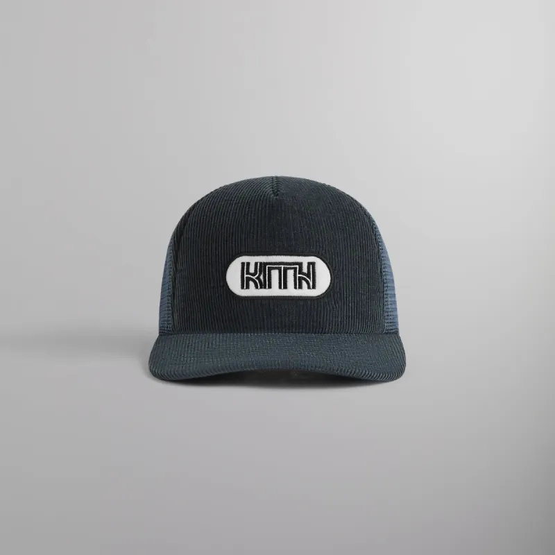 Kith 12 Wale Corduroy Trucker Hat - Machine sold by Kith
