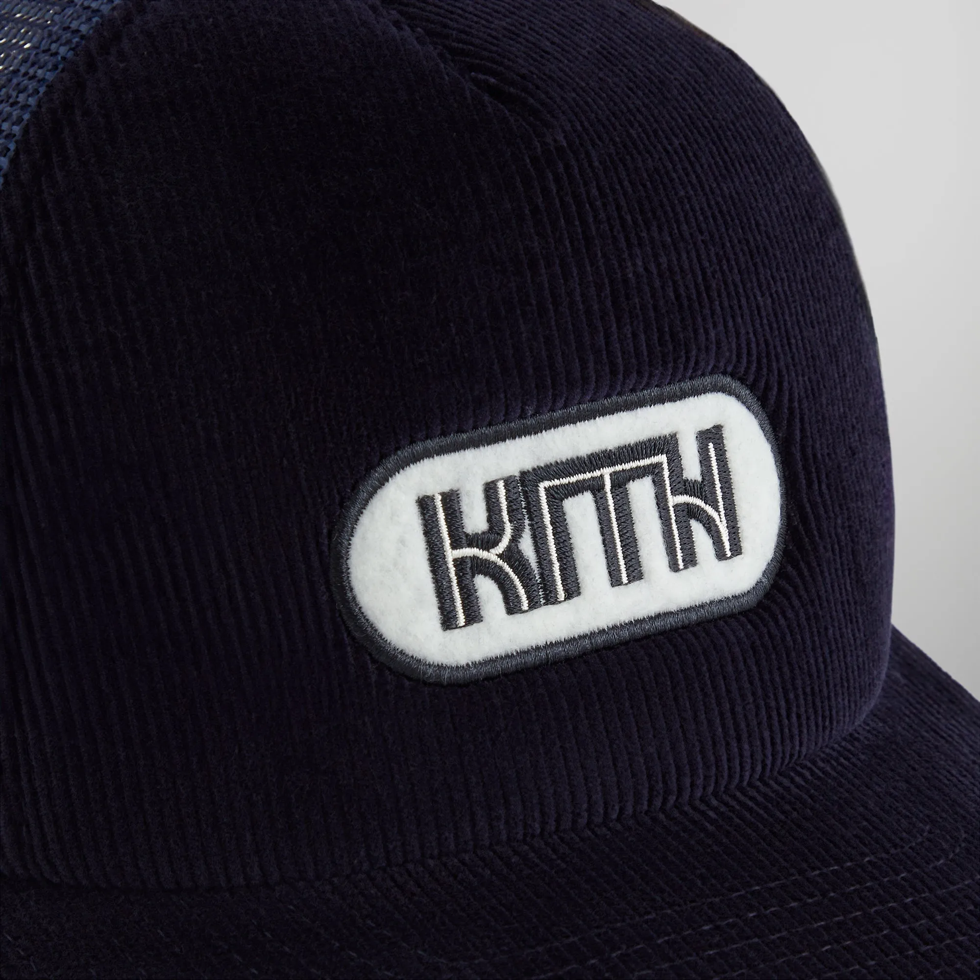 Kith 12 Wale Corduroy Trucker Hat - Ink sold by Kith product image thumbnail 4