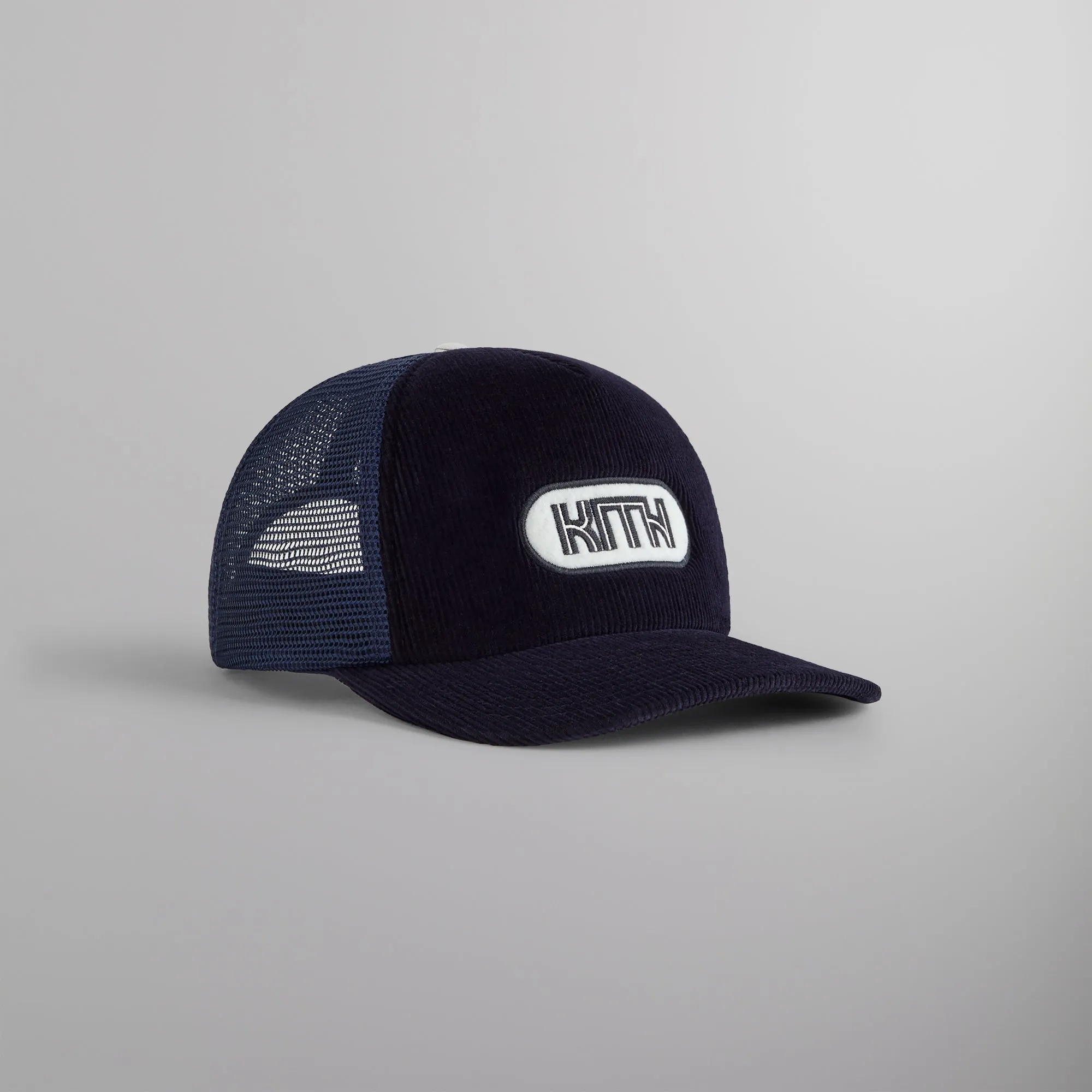 Kith 12 Wale Corduroy Trucker Hat - Ink sold by Kith product image thumbnail 3