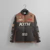 Kith Full Zip Brixton Puffed Shirt Jacket - Yuma sold by Kith