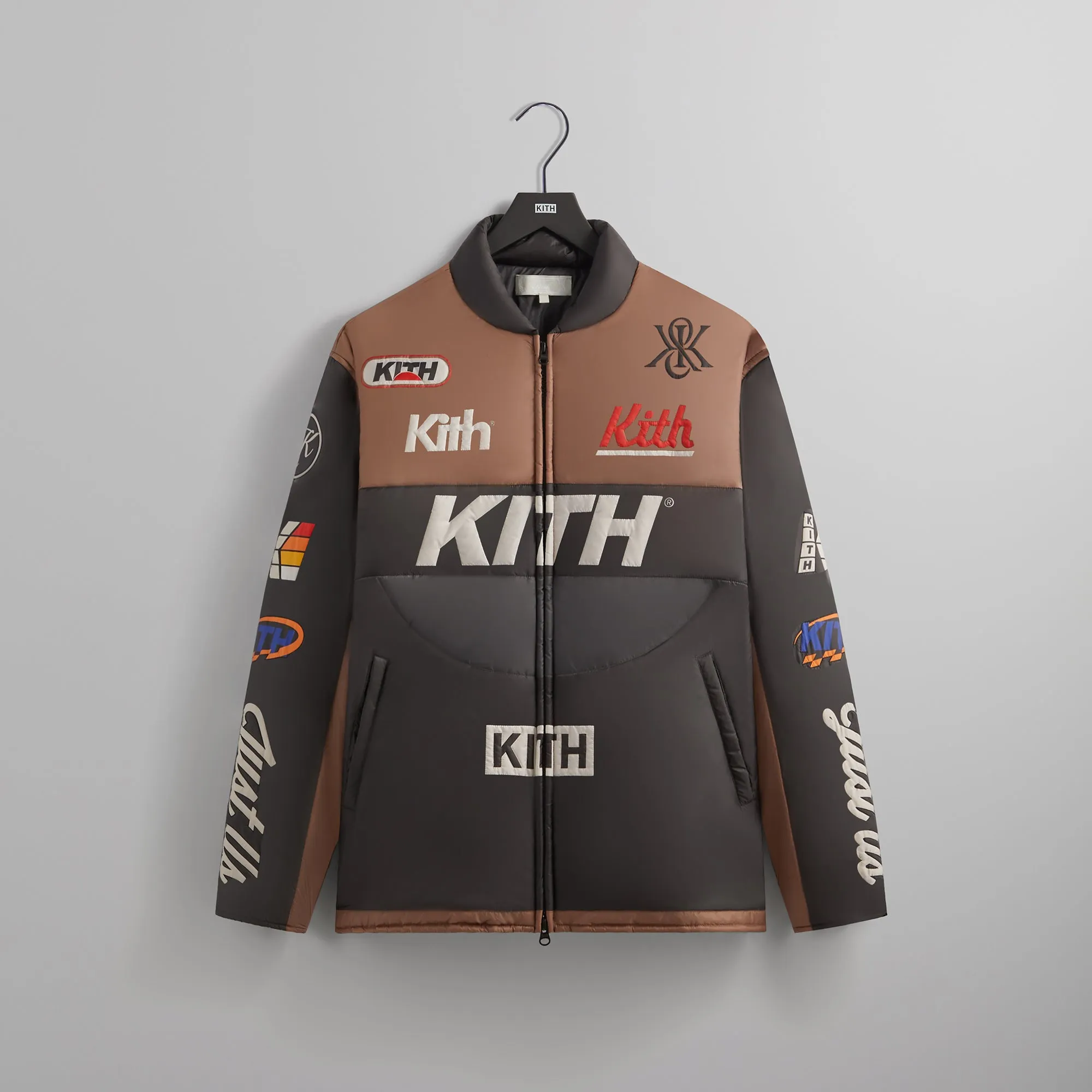 Kith Full Zip Brixton Puffed Shirt Jacket - Yuma sold by Kith